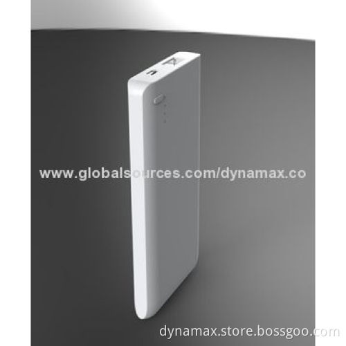 Portable Power Bank/Li-ion Polymer Battery/4,000mAh, Power Efficiency Above 80%, Ultra-thin Design